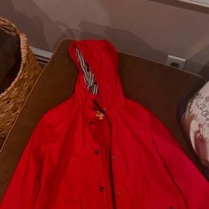 Red Rain Jacket